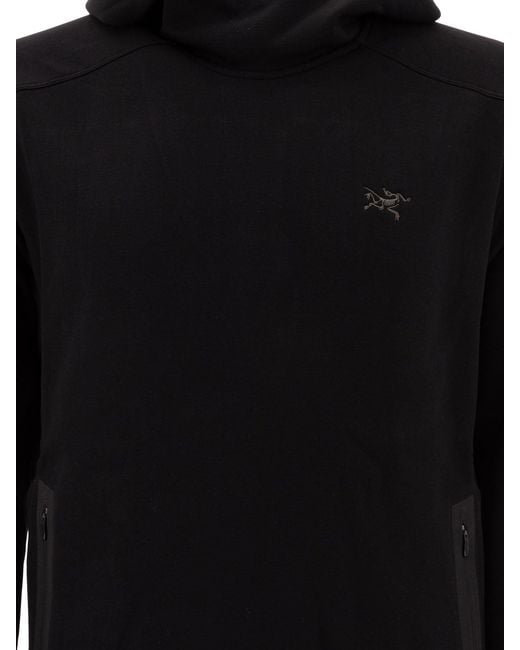Arc'teryx Black Kyanite Hoodie for men