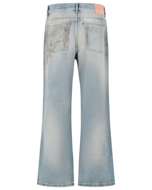 Acne Blue '2021M' Cotton Jeans for men