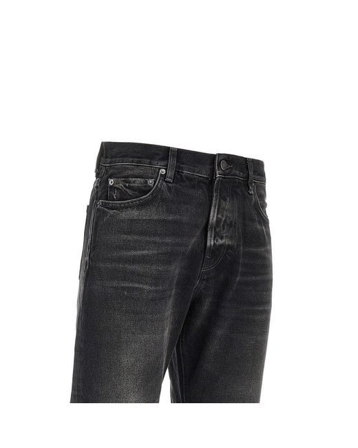 Haikure Black 'Blake' Straight Fit Jeans for men