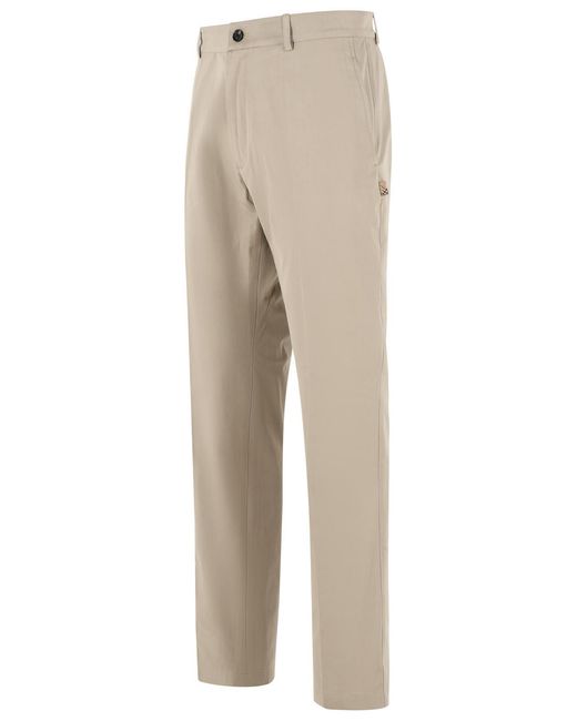 Burberry Natural 'Charlton' Cotton Pants for men