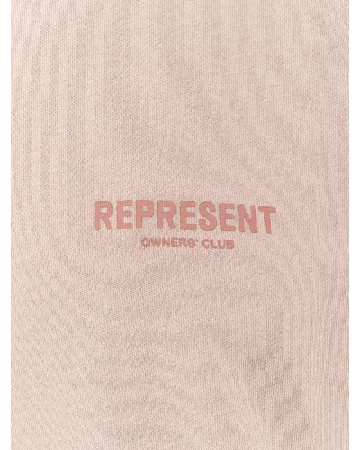 Represent Pink T-Shirts And Polos Cotone for men