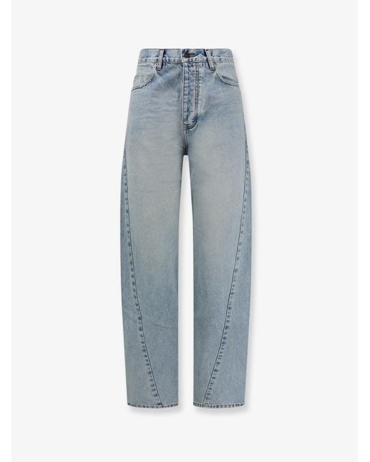 Balenciaga Blue Twisted Seam Jeans