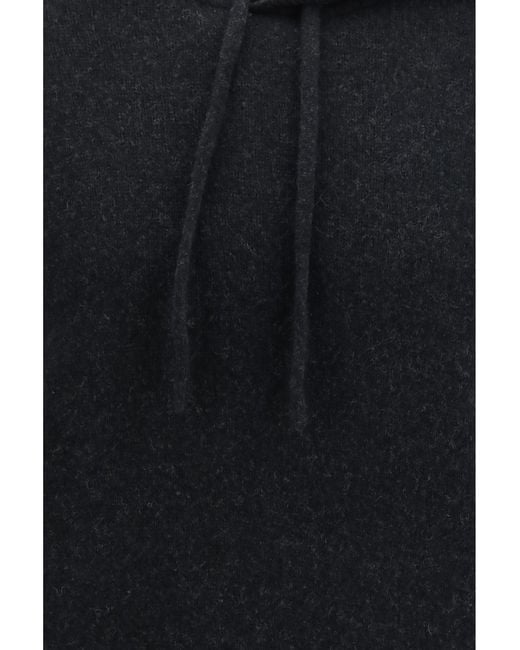 Roberto Collina Blue Hooded Sweater for men