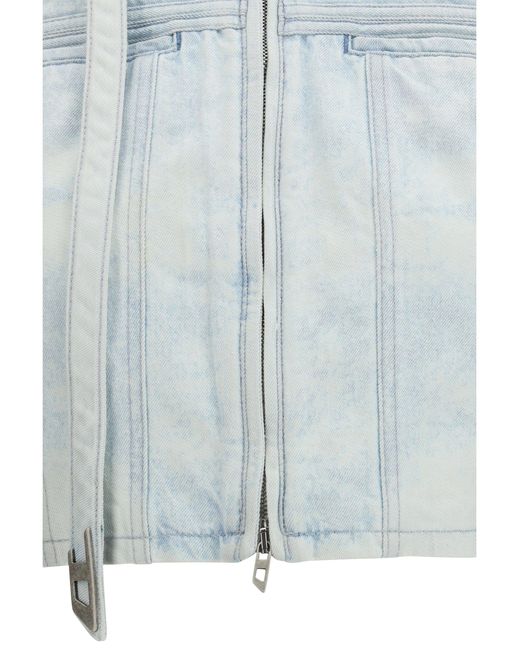 DIESEL Blue De-Saphix-Fsi1 Jacket