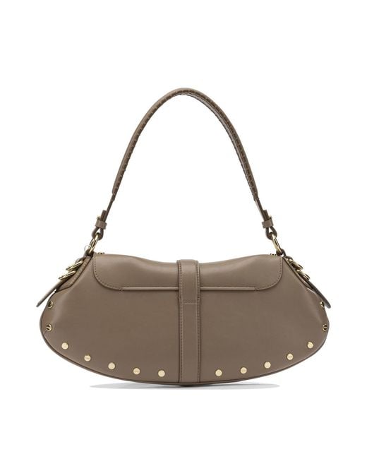 Ganni Metallic "B-Kat" Small Shoulder Bag