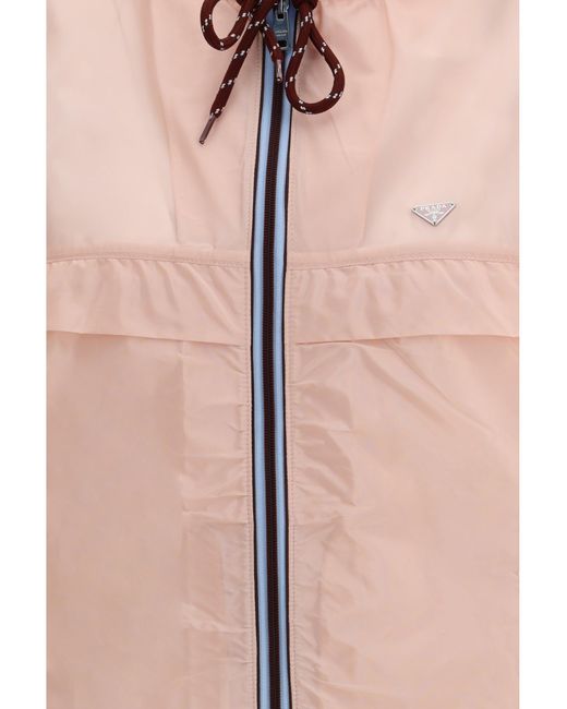 Prada Pink Waterproof Jacket