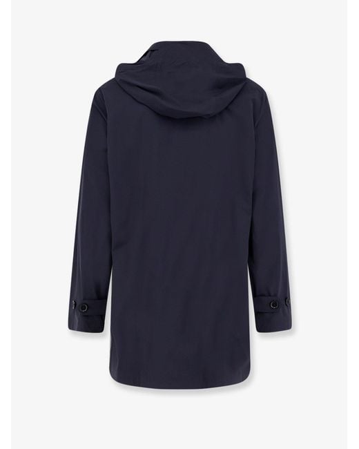 Aspesi Blue Jackets Poliammide Elastan for men