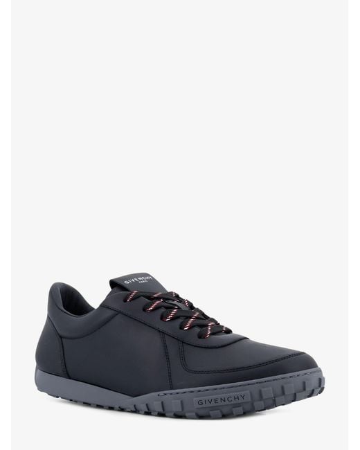 Givenchy Blue Leather Sneakers for men