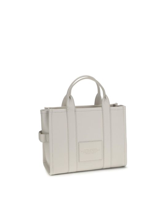 Marc Jacobs Gray The Medium Tote Handbag Cotton