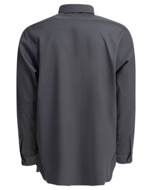 Needles Blue "Cavalry Twill" Shirt for men