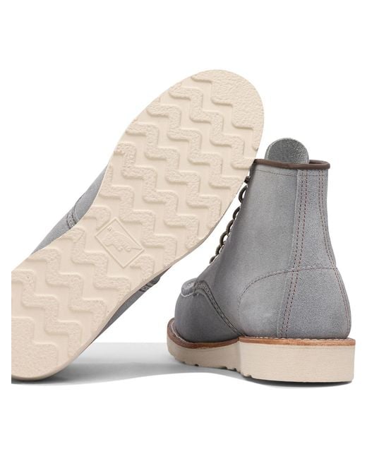 Red Wing Gray Ankle Boots