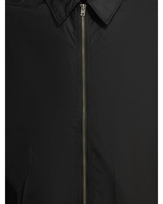 Acne Black Recycled Nylon Jacket for men