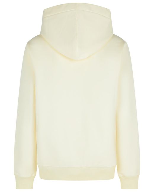 Lanvin Natural Ivory Cotton Sweatshirt for men