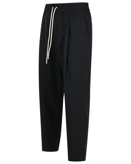 Drole de Monsieur Blue Jogger Cotton Trousers for men
