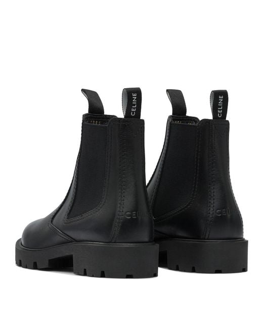 Céline Black Ankle Boots