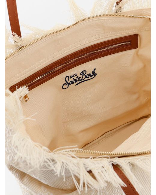 Mc2 Saint Barth Natural Le City Bag Canvas