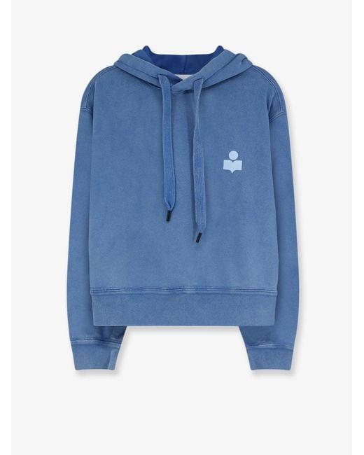 Isabel Marant Blue Salmy Recycled Material Sweatshirt