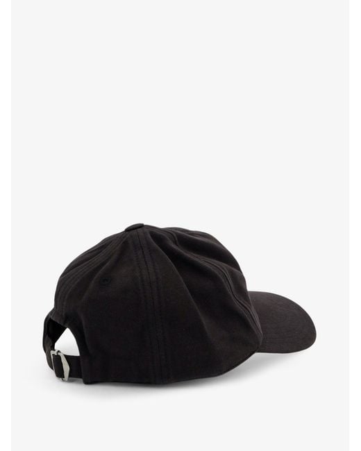 Isabel Marant Black Logo-Embroidered Baseball Cap