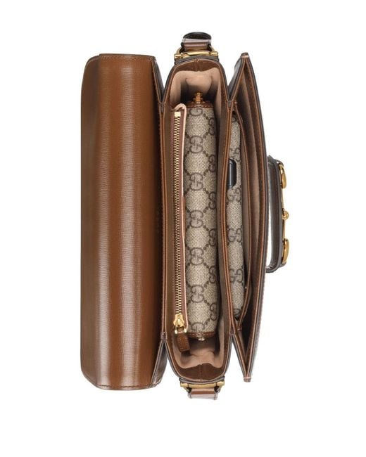 Gucci Gray Horsebit 1955 Small Shoulder Bag