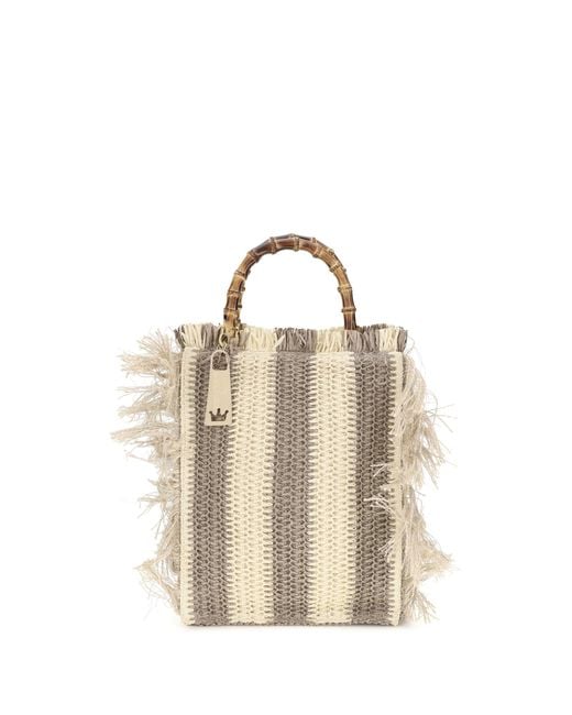 La Milanesa Metallic Lilium Handbag