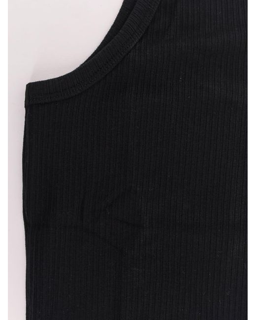 TONYWACK Black Lyocell Blend Tank Top for men