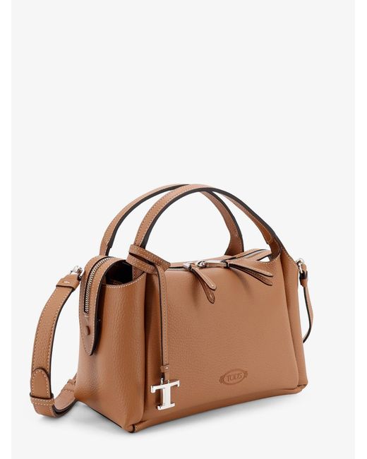 Tod's Brown Apa Leather Crossbody