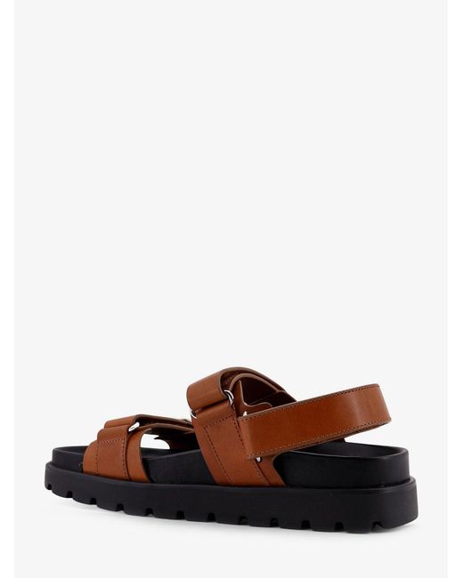 Tory Burch White Mellow Low Leather Sandals