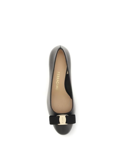 Ferragamo Black Pumps