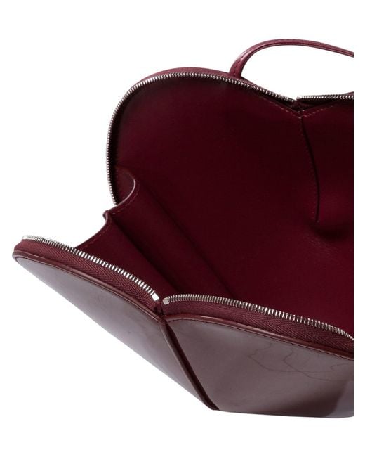 Alaïa Red "Le Cœur" Small Crossbody Bag