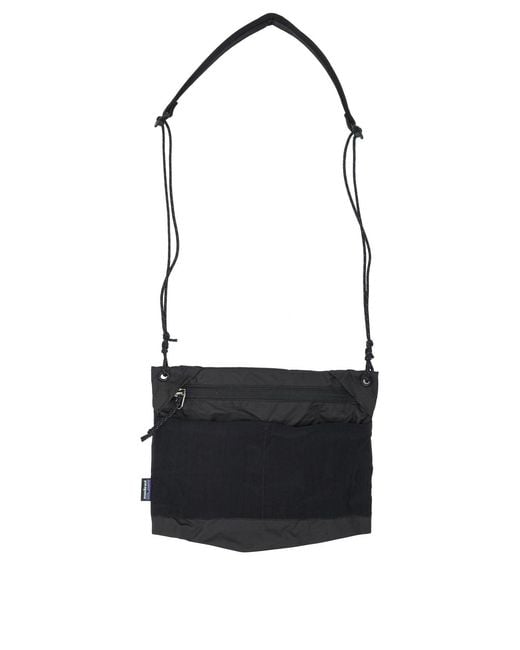 Men's White Recycled Nylon Polyester Crossbody Bag