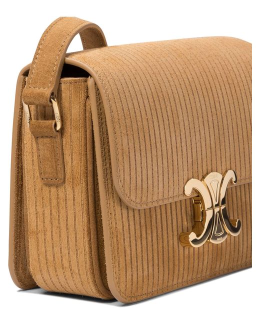Céline Brown Shoulder Bags