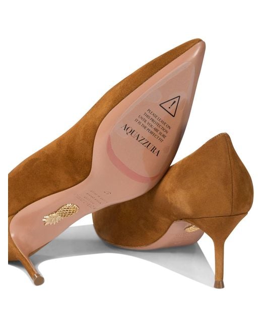 Aquazzura Brown Heels