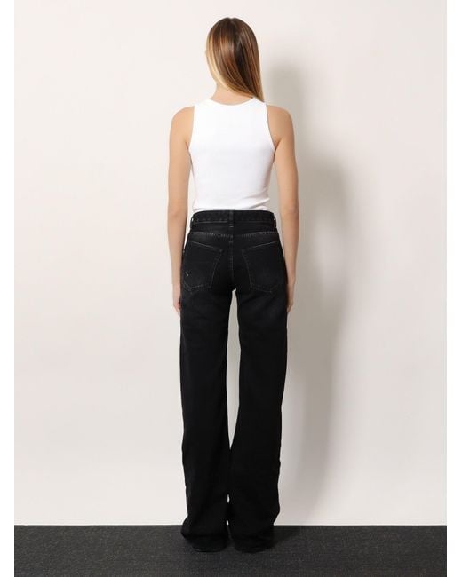 Balenciaga White Ribbed Viscose Blend Tank Top