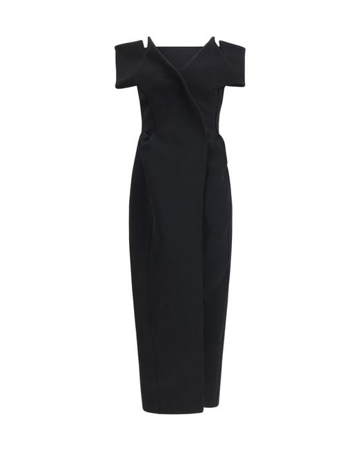 Khaite Black Dress Gene