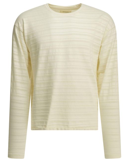 Men's Natural Knitted Crew Neck Organic Cotton Jumper