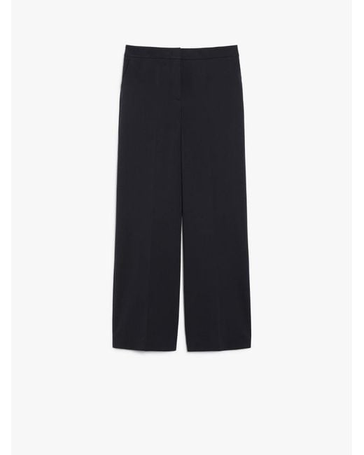 Max Mara Pure Blue Jersey Pants