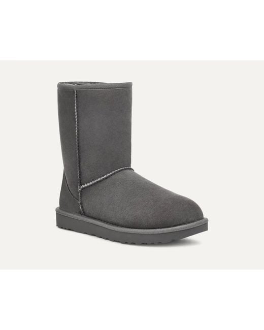 Ugg Black Classic Short Ii Sheepskin Classic Boots