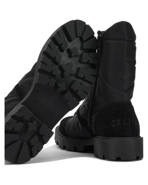 Céline Black Ankle Boots