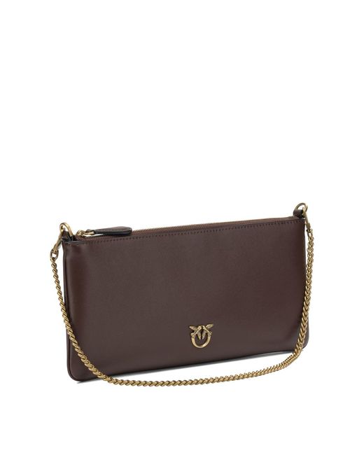 Pinko Brown Clutches