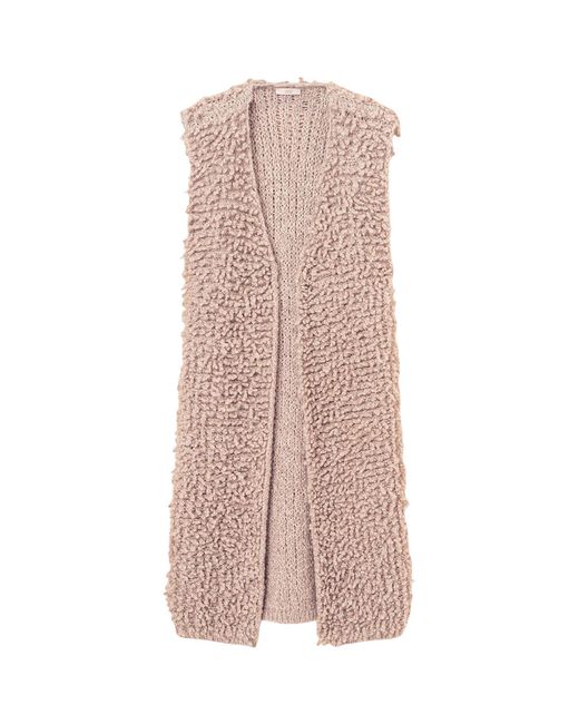 Fedeli Pink "Corallo" Sleevelees Jacket