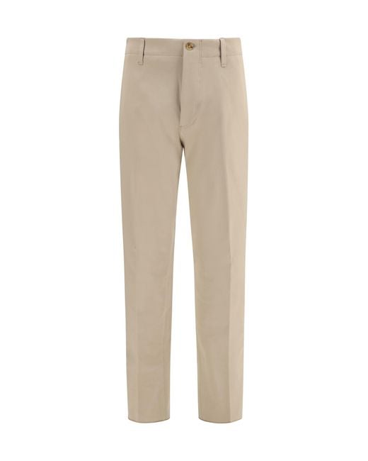 Lardini Natural Cotton Pants for men