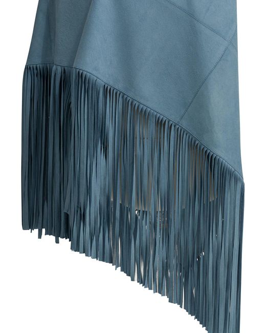 FURLING BY GIANI Blue Scarves & Silk Scarves