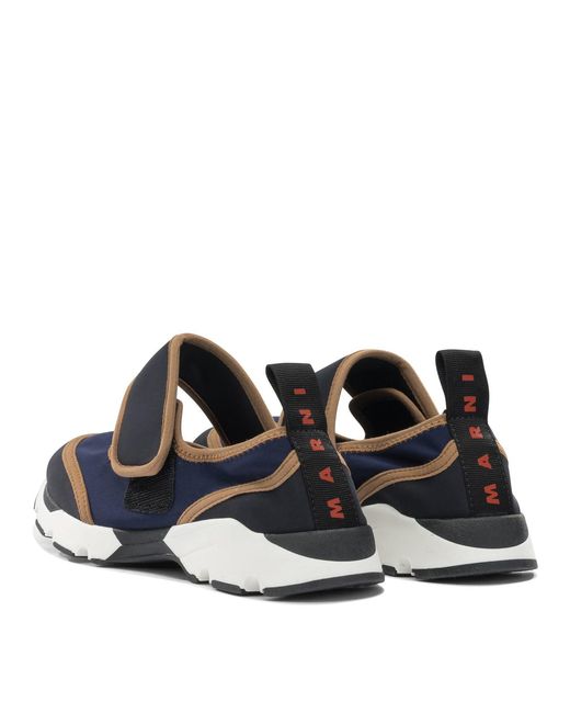 Marni Blue Mary Jane Sneaker