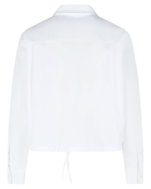 Marni White Cotton Shirt