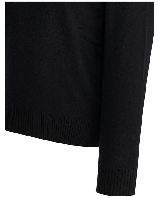 Altum Black Cashmere Crew-Neck Sweater for men