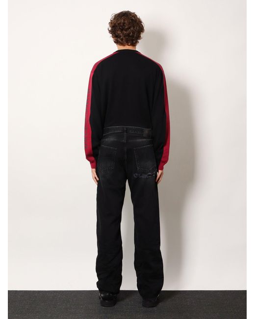 Balenciaga Blue Denim Jeans for men
