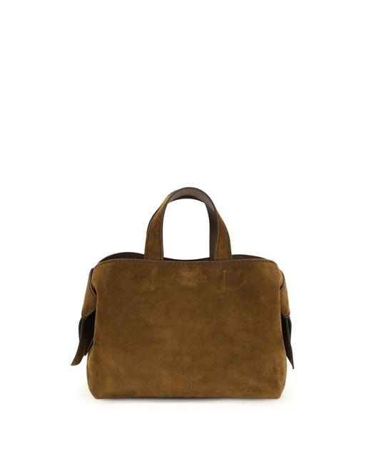 Acne Brown Musubi Tote Bag