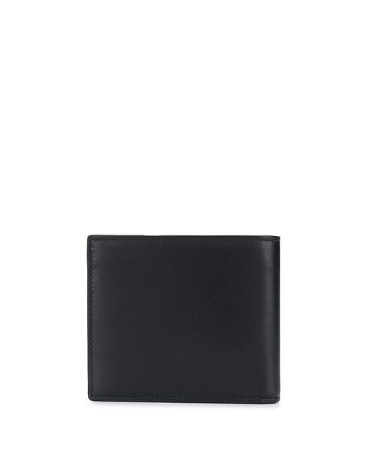 Saint Laurent Black Mini Leather Bi-Fold Wallet for men