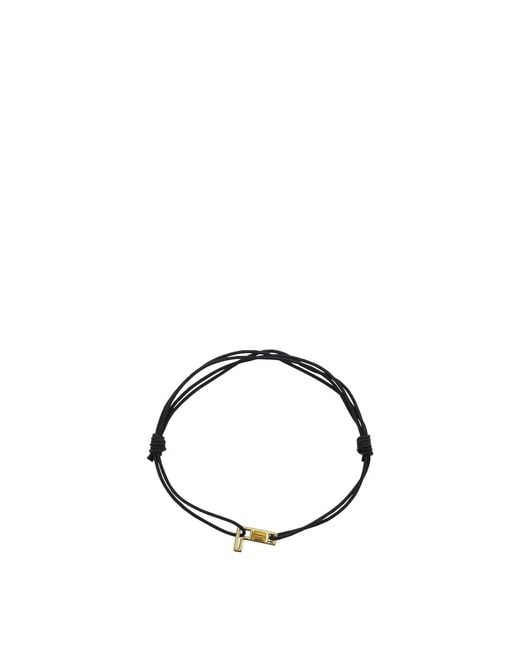 Aliita Metallic "Letra L" Bracelet