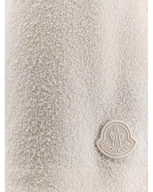 Moncler White Nylon Shorts